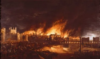 Лондонський пожежа 1666 року дивовижний лондон (лондонський) Лондонський пожежа 1666 року дивовижний лондон