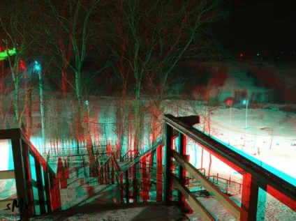 Кращі стерео-фото пейзажі (стерео-картинки анаглиф) Кращі стерео-фото пейзажі