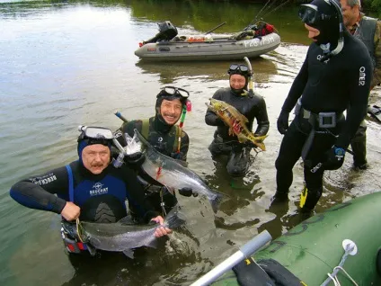 Підводне полювання - перше занурення під воду куди пірнути (підводне полювання в озерах) Підводне полювання - перше занурення під воду куди пірнути