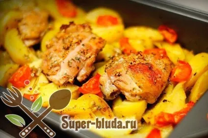 Як приготувати курячі стегенця, як приготувати (приготувати курячі стегенця в духовці) Як приготувати курячі стегенця, як приготувати