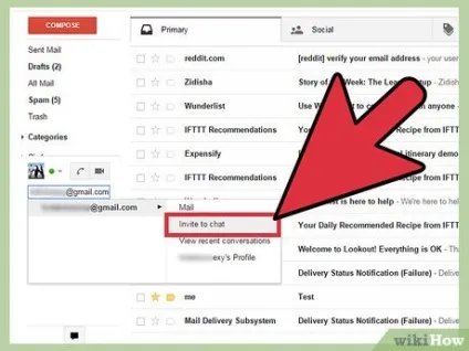 Як запросити людину в чат gmail (запросити) Як запросити людину в чат gmail