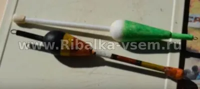 Матчевий поплавок своїми руками