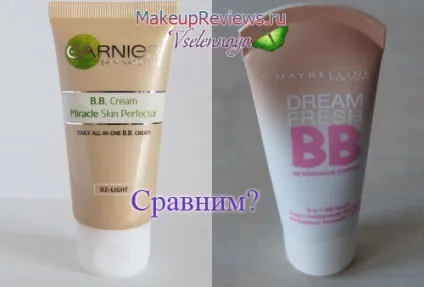 Maybelline dream fresh bb або що у нього спільного з garnier bb cream - відгуки про косметику (тональні засоби) Maybelline dream fresh bb або що у нього спільного з garnier bb cream - відгуки про косметику