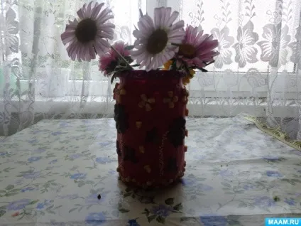 Майстер-клас «ваза для квітів»