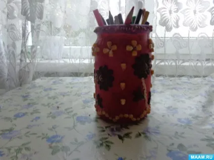 Майстер-клас «ваза для квітів»