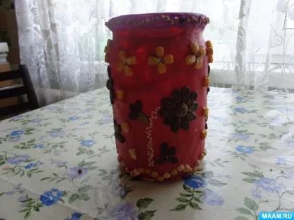 Майстер-клас «ваза для квітів»