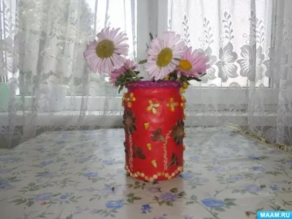 Майстер-клас «ваза для квітів»