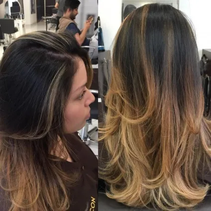Мелірування на темне волосся фото, види, часте і красиве мелірування з тонуванням в домашніх (мелірування) Мелірування на темне волосся фото, види, часте і красиве мелірування з тонуванням в домашніх