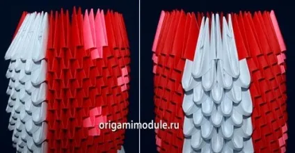 Модульне орігамі дід мороз