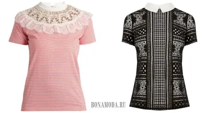 Модні жіночі футболки (майки) 2017 - 70 фото новинок, bonamoda (модні футболки 2017) Модні жіночі футболки (майки) 2017 - 70 фото новинок, bonamoda