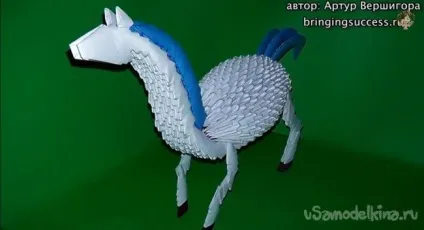 Модульне орігамі «конячка»