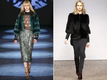 Модні шуби 2017 фото, тенденції і моделі з показів осінь-зима (Gurung Thom Browne) Модні шуби 2017 фото, тенденції і моделі з показів осінь-зима