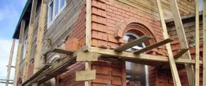Чи можна будинок з бруса обкласти цеглою - монтаж облицювання, відгуки (можна) Чи можна будинок з бруса обкласти цеглою - монтаж облицювання, відгуки