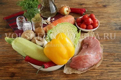 М'ясне рагу з овочами рецепт з фото, чарівна (м'ясного рагу картоплею) М'ясне рагу з овочами рецепт з фото, чарівна