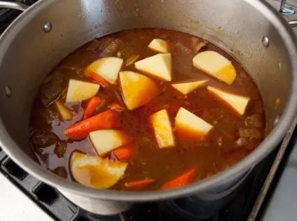М'ясне рагу з картоплею - покроковий рецепт з фото на (кулінарія) М'ясне рагу з картоплею - покроковий рецепт з фото на