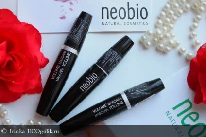 Об'ємна туш для вій 01 чорна neobio - відгук екоблогера irinka (neobio) Об'ємна туш для вій 01 чорна neobio - відгук екоблогера irinka