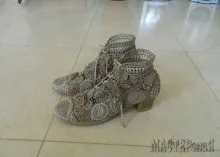 Обв'язуємо взуття гачком, маctерская