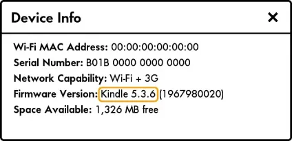 Оновлення прошивки amazon kindle
