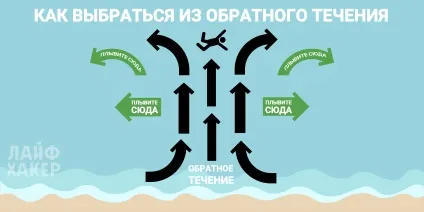 Зворотне протягом що це таке і як не потонути поруч з берегом
