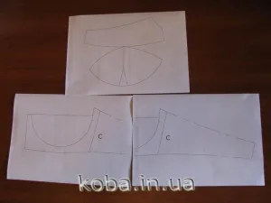 Як працювати з готовими викрійками (помістилася одному аркуші) Як працювати з готовими викрійками