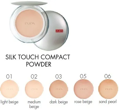 Огляд пудри pupa silk touch compact powder, monkeyjob