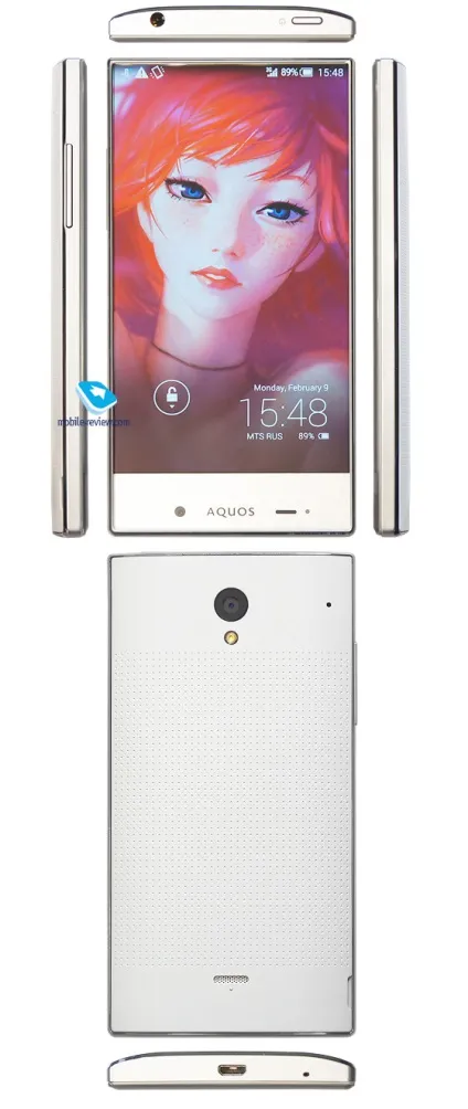 Огляд японського смартфона sharp aquos crystal (305sh)