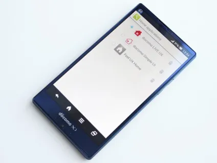 Огляд японського смартфона sharp aquos zeta docomo sh-01g (mr) (tablet pc) Огляд японського смартфона sharp aquos zeta docomo sh-01g (mr)