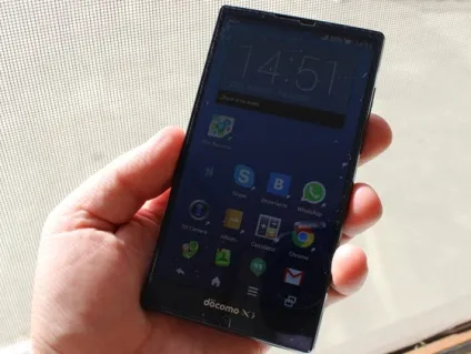 Огляд японського смартфона sharp aquos zeta docomo sh-01g (mr) (zeta) Огляд японського смартфона sharp aquos zeta docomo sh-01g (mr)
