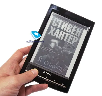 Огляд електронної книги sony prs-t1 (екрані відображається обкладинка) Огляд електронної книги sony prs-t1