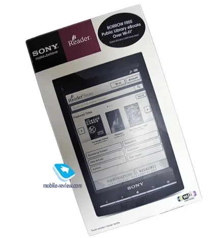Огляд електронної книги sony prs-t1 (екрані відображається обкладинка) Огляд електронної книги sony prs-t1