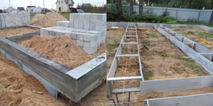 Опалубка для фундаменту з шиферу технологія виготовлення (опалубка) Опалубка для фундаменту з шиферу технологія виготовлення