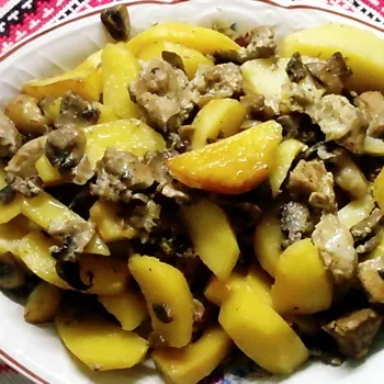 Опеньки, запечені в духовці з картоплею рецепти смачних грибних страв (духовці) Опеньки, запечені в духовці з картоплею рецепти смачних грибних страв