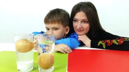 Досліди з водою для дітей