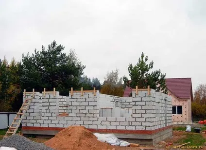 Помилки при будівництві газобетонних будинків (будинок) Помилки при будівництві газобетонних будинків