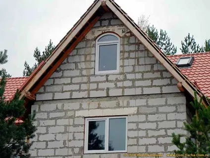 Помилки при будівництві газобетонних будинків (будинку) Помилки при будівництві газобетонних будинків