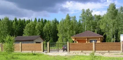 Оздоблення лазні блок хаусом, альтанки і паркан з блокхаус - фото (обробка) Оздоблення лазні блок хаусом, альтанки і паркан з блокхаус - фото