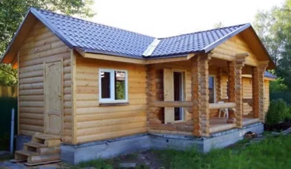 Оздоблення лазні блок хаусом, альтанки і паркан з блокхаус - фото (хаусом) Оздоблення лазні блок хаусом, альтанки і паркан з блокхаус - фото