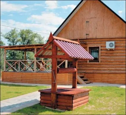 Оздоблення лазні блок хаусом, альтанки і паркан з блокхаус - фото (блок хаус лазня паркан блокхаус побутівка обробка фото туалет альтанка) Оздоблення лазні блок хаусом, альтанки і паркан з блокхаус - фото