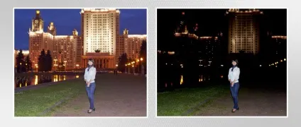 Відмінності настройки при зйомці зі спалахом (спалахом) Відмінності настройки при зйомці зі спалахом