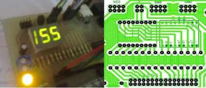 Отладочная плата під мікроконтролери atmega 8 (отладочная) Отладочная плата під мікроконтролери atmega 8