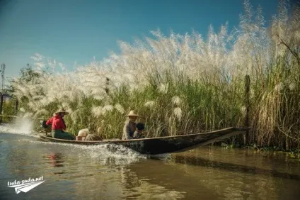 Озеро Інле - життя на воді (пам'ятки) Озеро Інле - життя на воді
