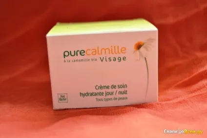 Відгук про зволожуючий денний (особи Pure Calmille) Відгук про зволожуючий денний
