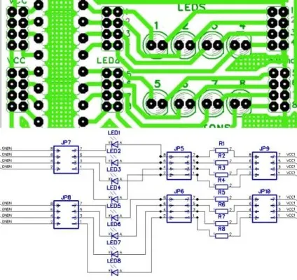 Отладочная плата під мікроконтролери atmega 8 (плата) Отладочная плата під мікроконтролери atmega 8
