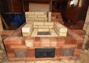 Піч в баню своїми руками з цегли - загальні рекомендації (баню) Піч в баню своїми руками з цегли - загальні рекомендації