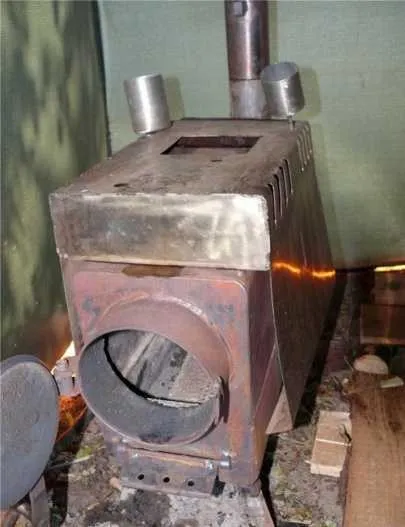 Піч для похідної лазні з магазину, саморобна металева, кам'янки (піч для похідної лазні) Піч для похідної лазні з магазину, саморобна металева, кам'янки
