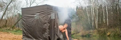Піч для похідної лазні своїми руками рекомендації і нюанси