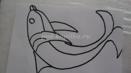 Панно дельфін своїми руками