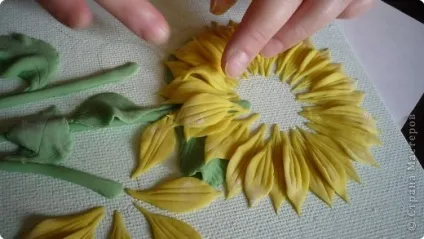 Панно - соняшники - своїми руками, солоне тісто (своїми) Панно - соняшники - своїми руками, солоне тісто