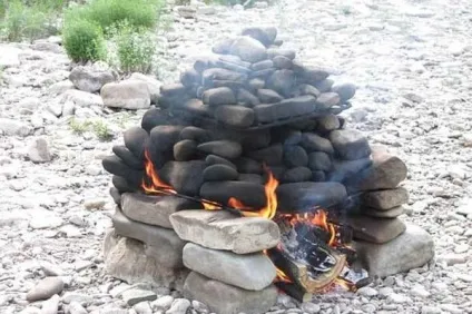 Піч для похідної лазні з магазину, саморобна металева, кам'янки (піч для похідної лазні) Піч для похідної лазні з магазину, саморобна металева, кам'янки