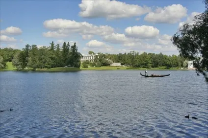 Пейзажний (англійський) парк єкатерининського парку царського села, частина 1 (великий ставок) Пейзажний (англійський) парк єкатерининського парку царського села, частина 1